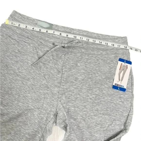 Ladies Jogger Soft Midweight Stretch Comfort Gray Size L 12/14 NWT! - Picture 2 of 5